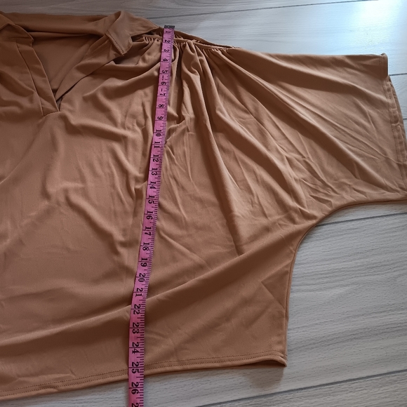 Women Solid Color V-Neck Long-Sleeved Top Casual Two-Piece Sets - Picture 11 of 15